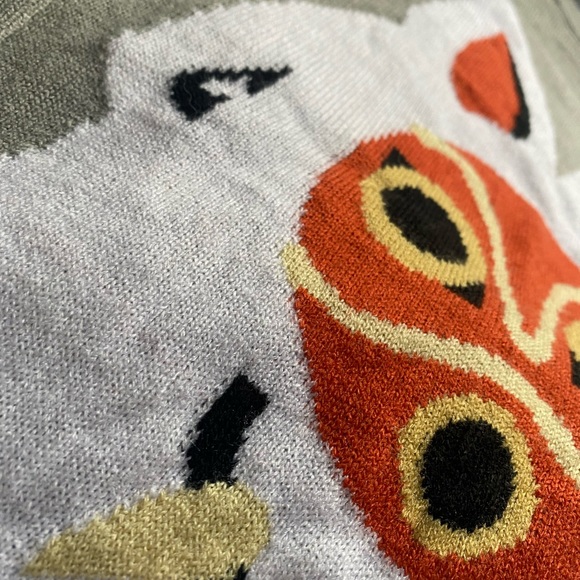 NWOT Princess Mononoke Knit Sweater - Picture 2 of 4